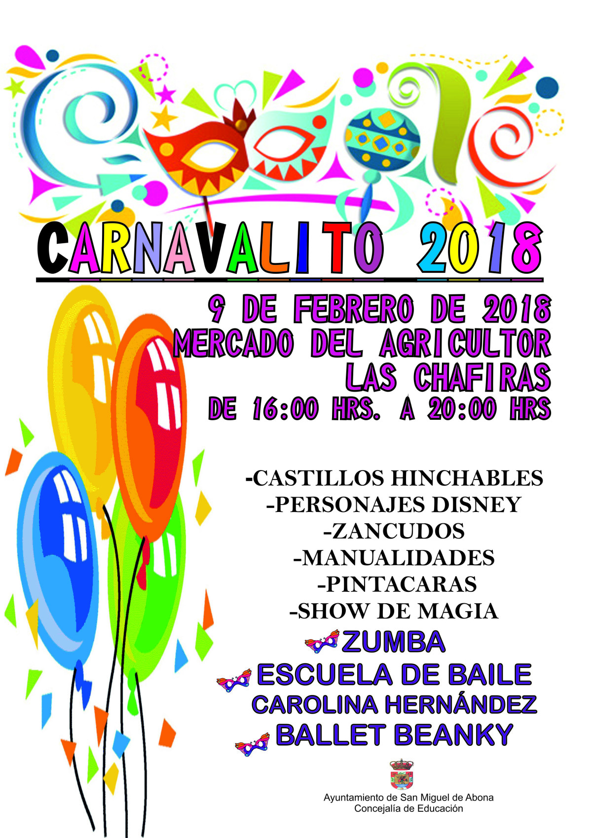 San Miguel de Abona celebrará su III Carnavalito