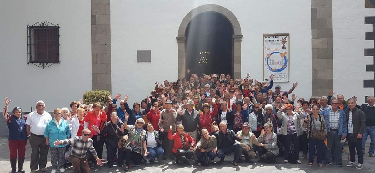 Un grupo de mayores de La Victoria visitó San Miguel de Abona