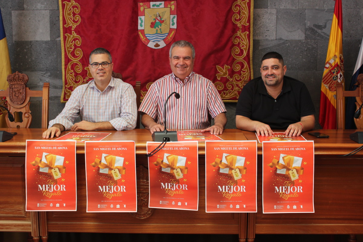 San Miguel de Abona arranca mañana sábado la campaña navideña de dinamización comercial