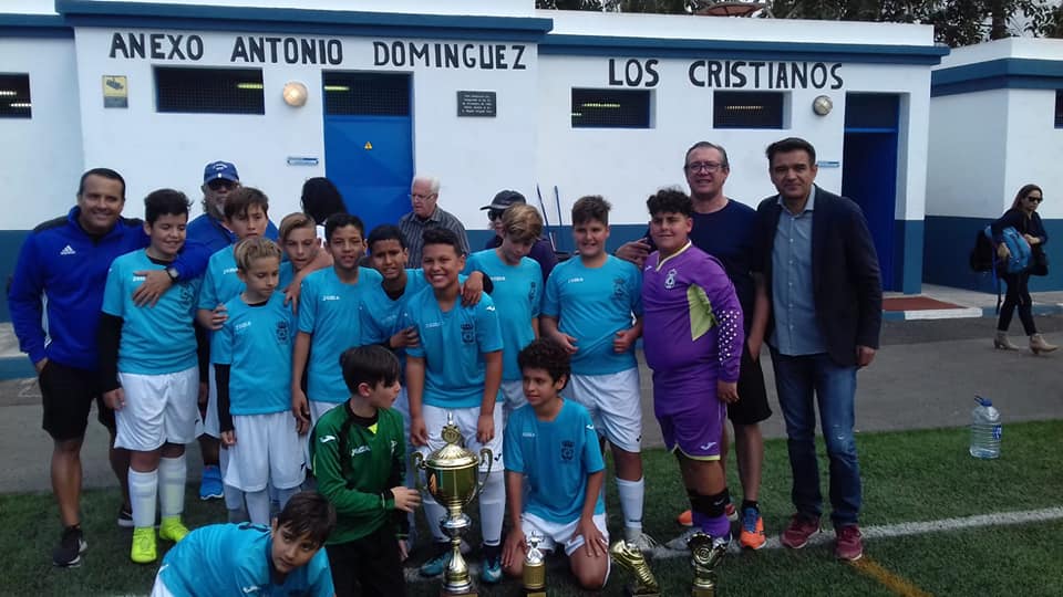 La selección de fútbol alevín de San Miguel de Abona se proclama vencedora del torneo de Selecciones del Sur