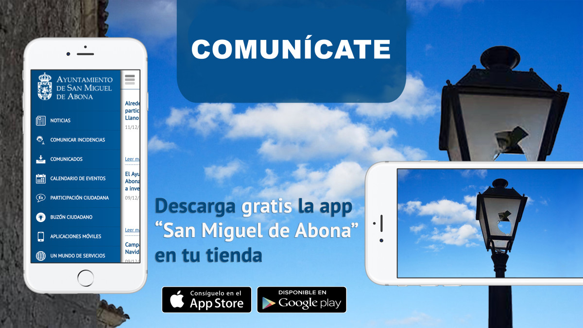 La App “San Miguel de Abona” registra un aumento de visitas y descargas