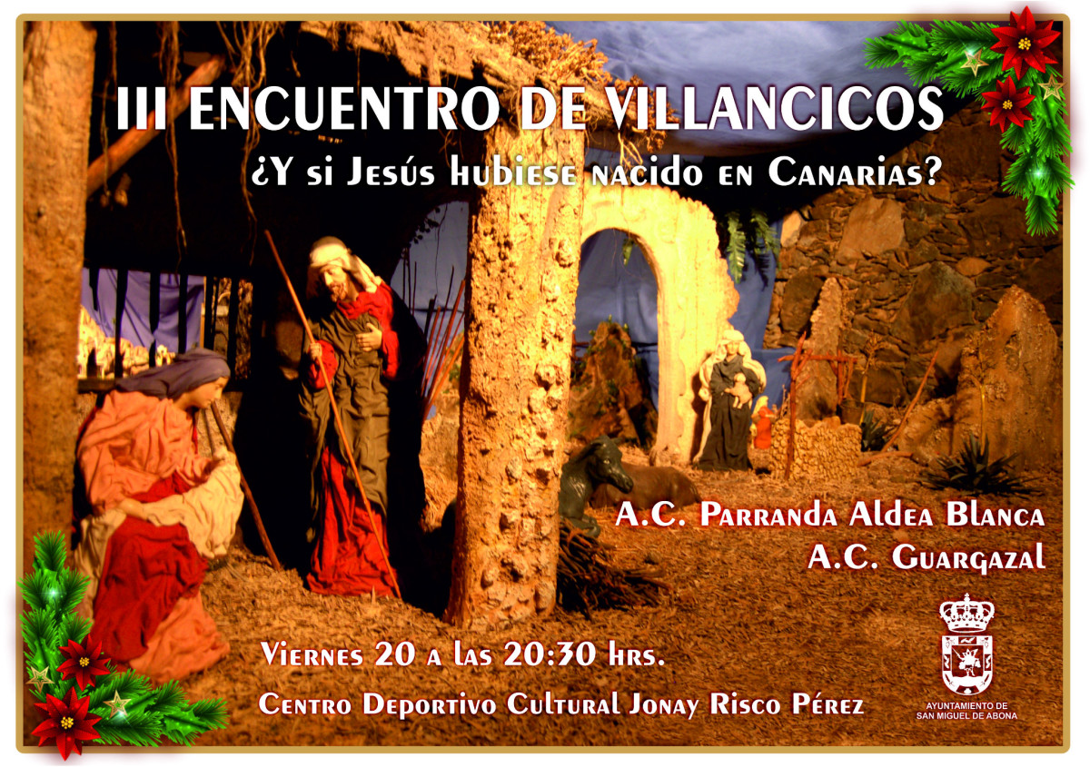 III Encuentro de Villancicos – ¿Y si el niño Jesús hubiera nacido en Canarias?