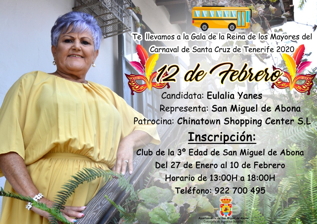 Te llevamos a la Gala de la Reina de la Tercera Edad del Carnaval de Santa Cruz de Tenerife
