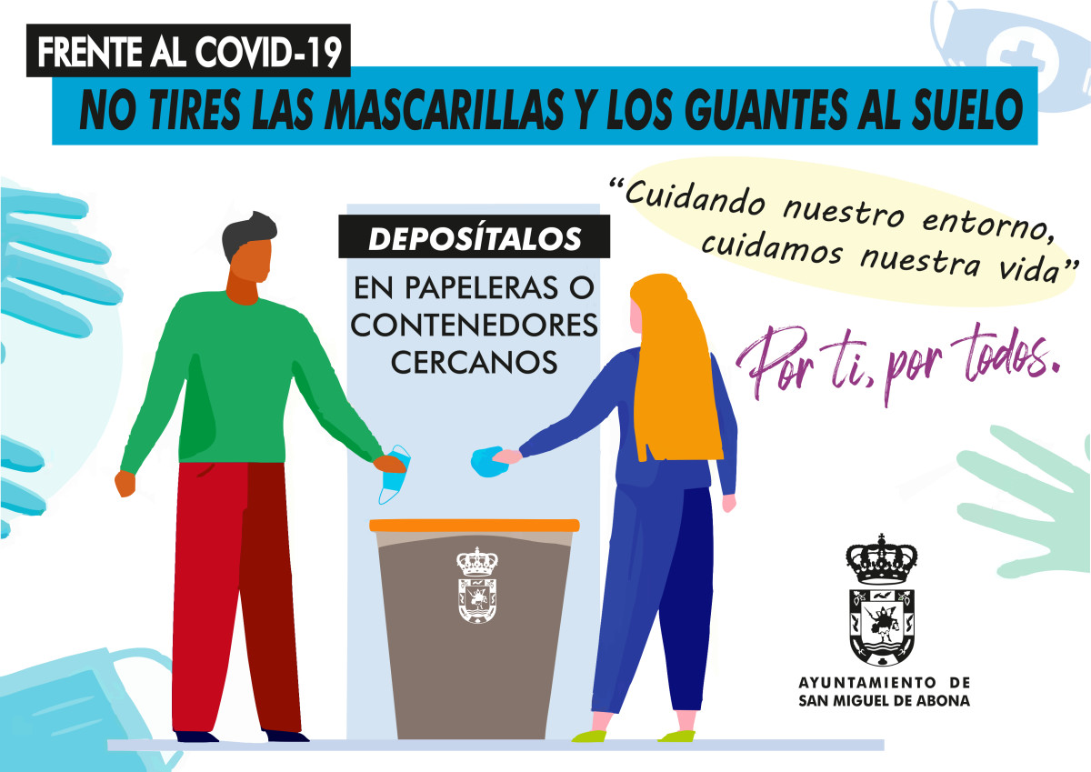San Miguel lanza la campaña “Frente al COVID-19, no tires las mascarillas y los guantes al suelo” – Cuidando nuestro entorno, cuidamos nuestra vida.