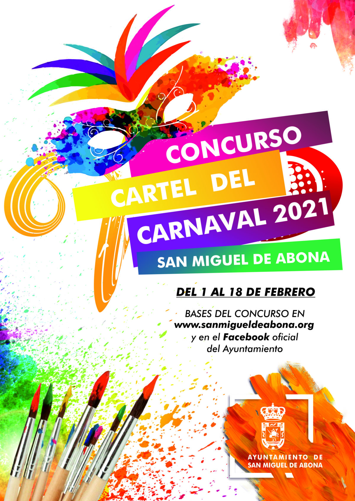 Participa en el concurso “CARTEL DE CARNAVAL 2021 SAN MIGUEL DE ABONA”