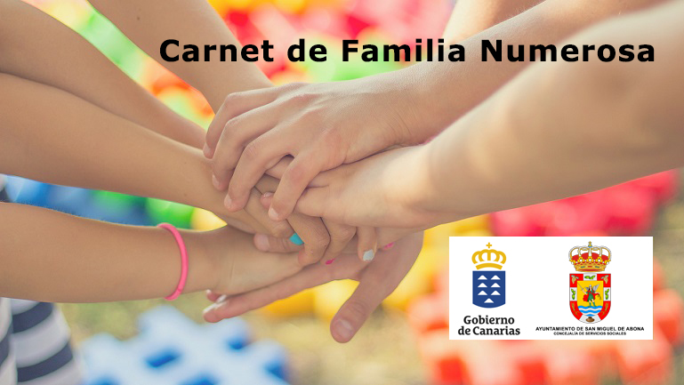 El Ayuntamiento de San Miguel expedirá el carné de familia numerosa evitando desplazamientos a la ciudad capitalina