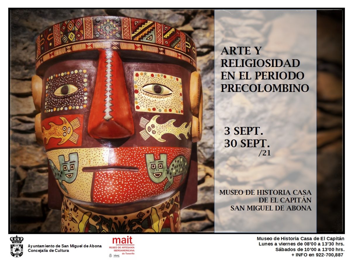 “Arte y Religiosidad en el período precolombino” es la muestra que podrás visitar en la Casa de El Capitán durante el mes de septiembre