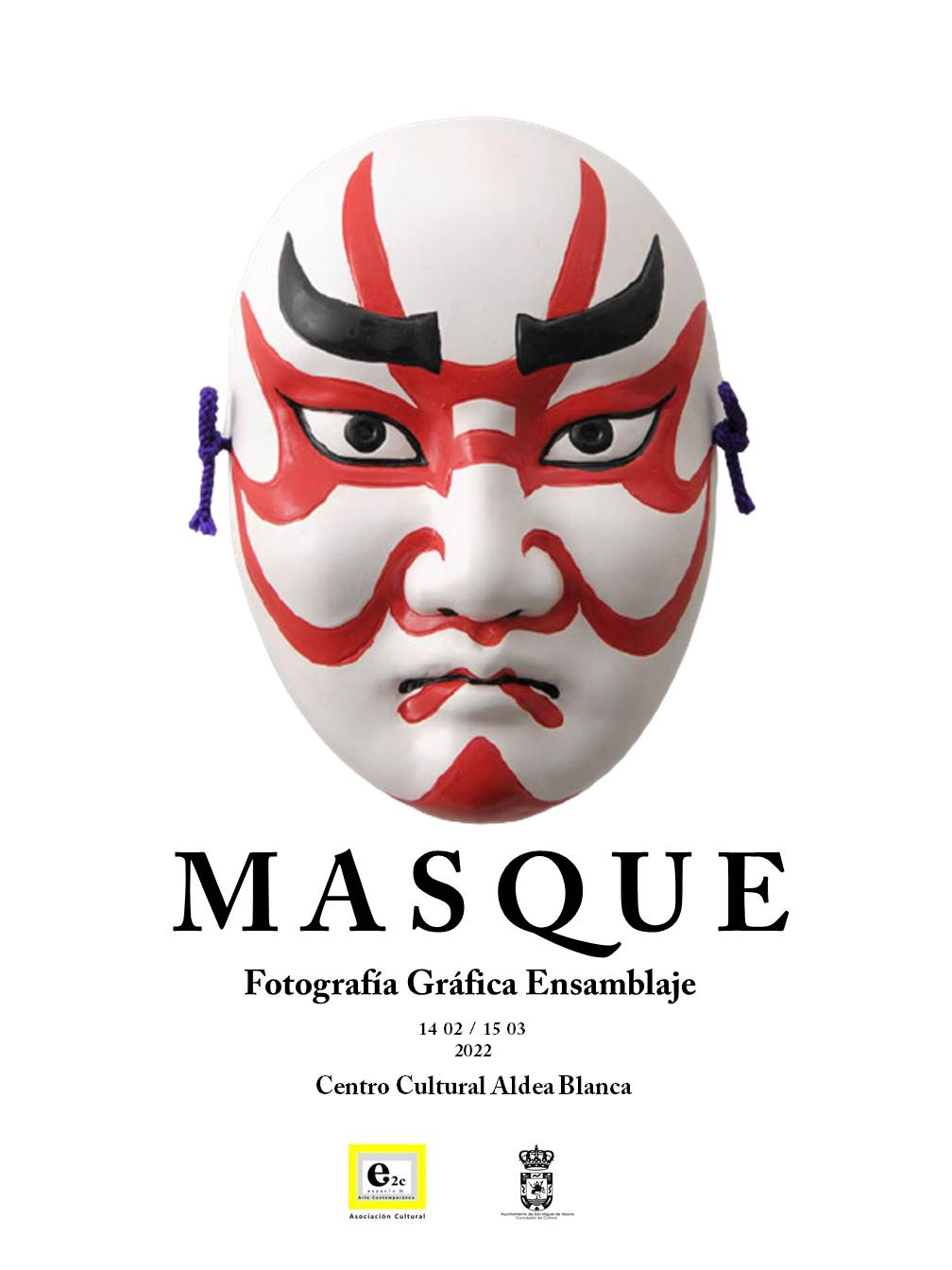 El Centro Cultural de Aldea Blanca acoge la exposición “Masque”
