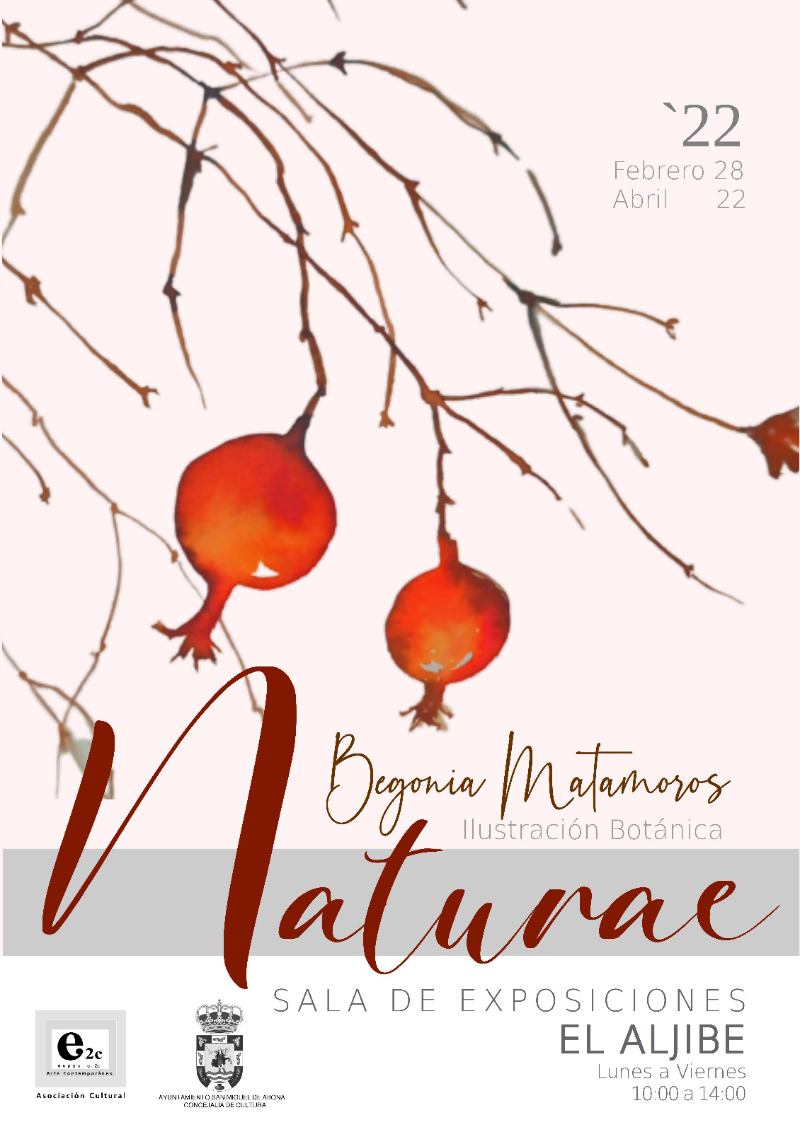 “Naturae”, próxima exposición en la Sala de Exposiciones El Aljibe