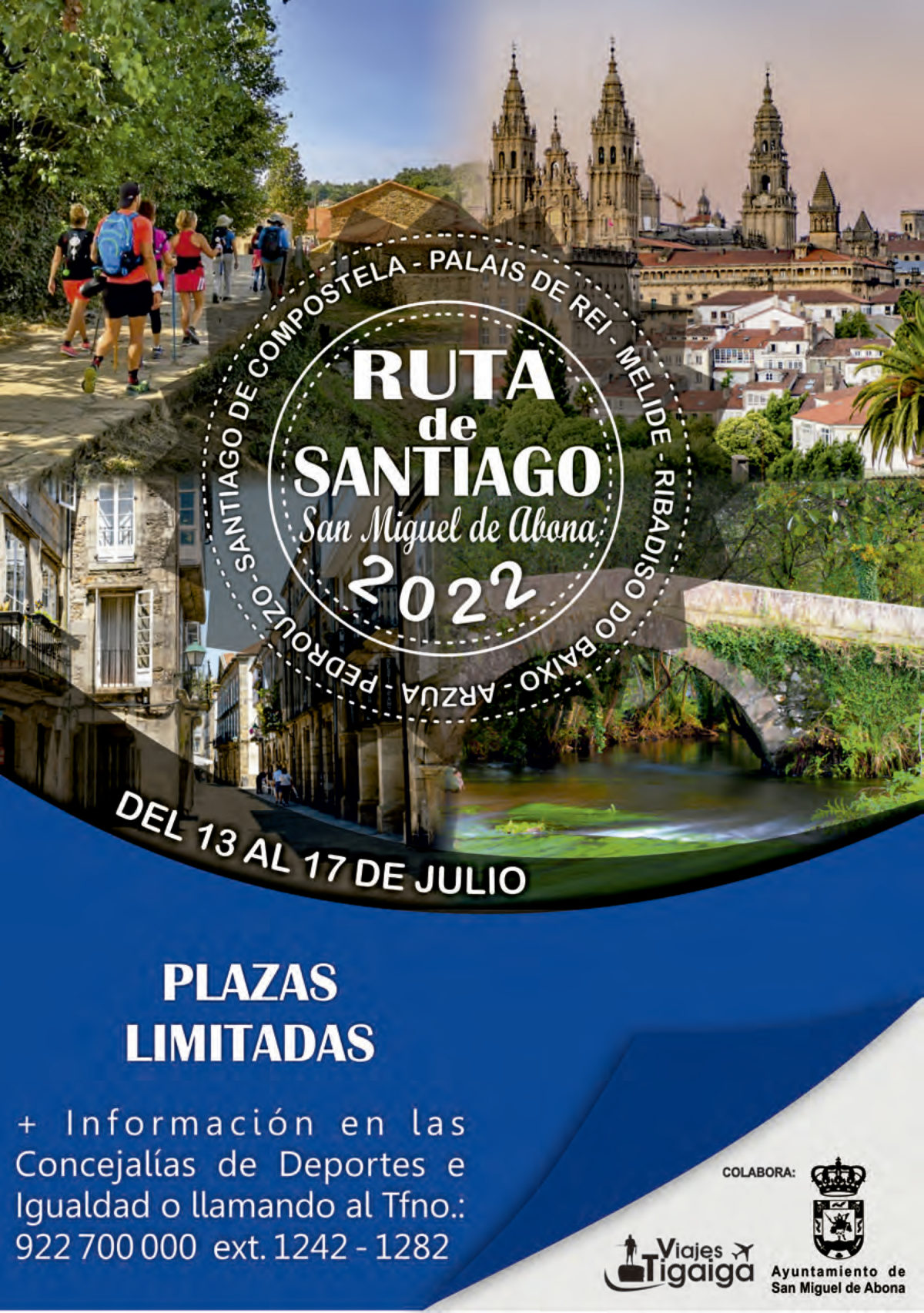 Ruta de Santiago de Compostela-San Miguel de Abona 2022