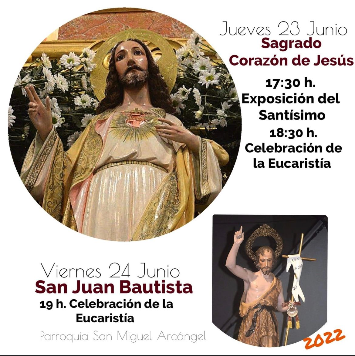 Celebración religiosa en honor a San Juan Bautista