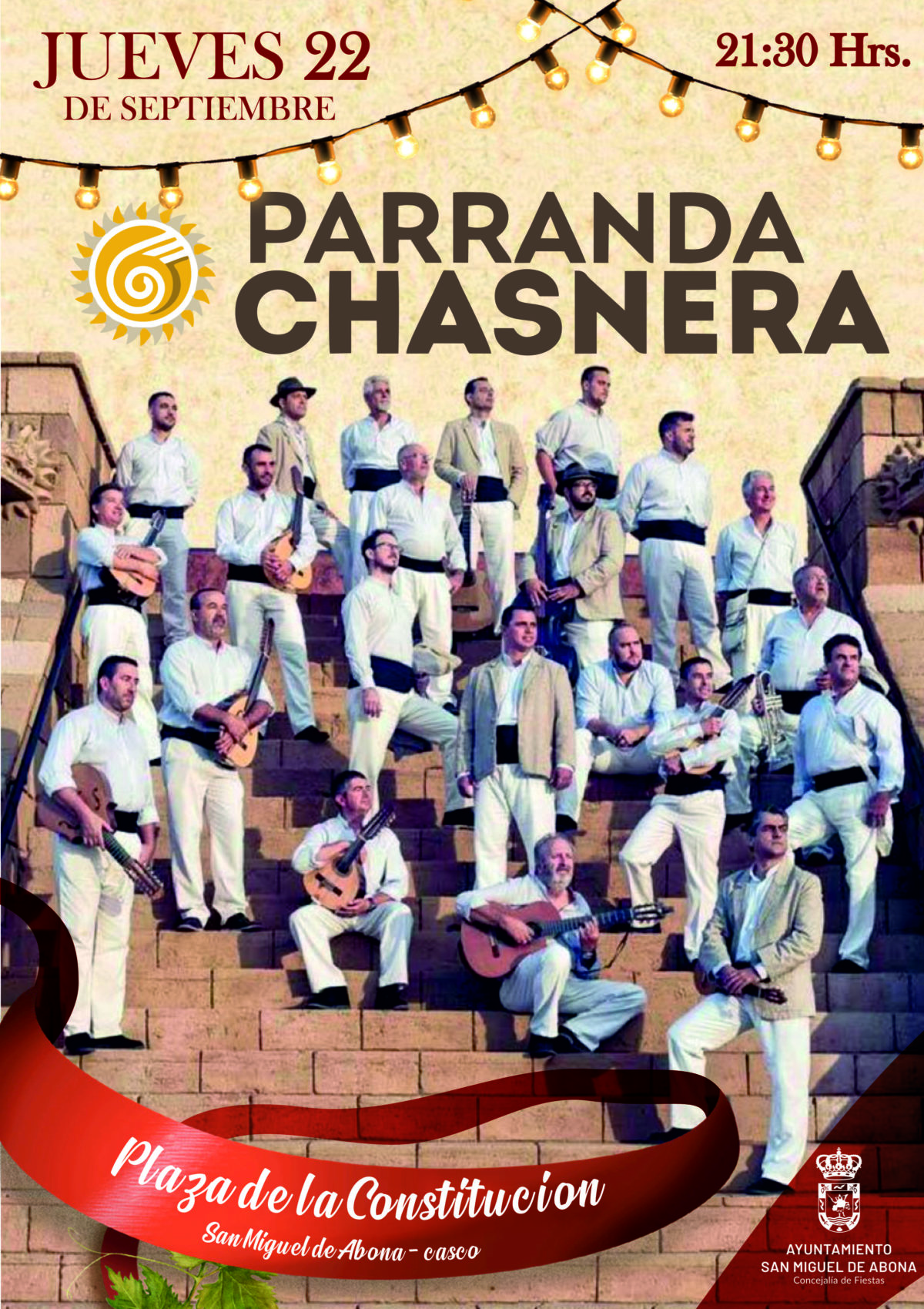Concierto de la Parranda Chasnera en San Miguel de Abona